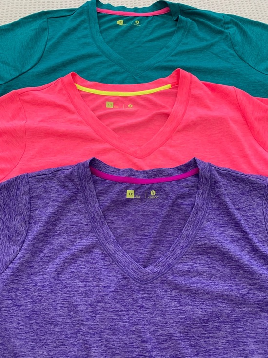 Xersion Tops - Xersion V-Neck Short Sleeve Shirts -  Set of 3